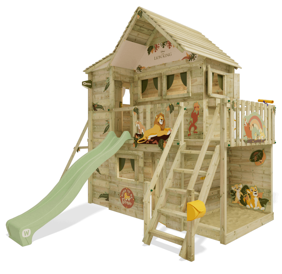 Disney's De Leeuwenkoning - ArtHouse speelhuis op palen van Wickey