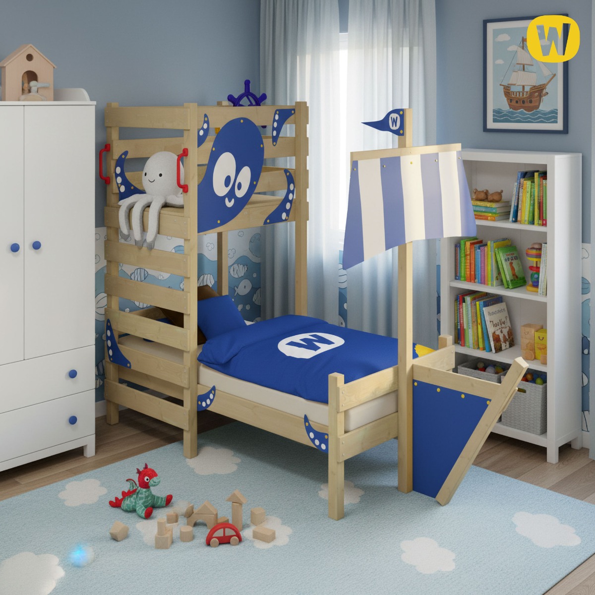 Kinderbed Wickey CrAzY Bounty 630802_k