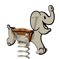 Wipkip Wickey PRO olifant "Clumsey"  825348_k