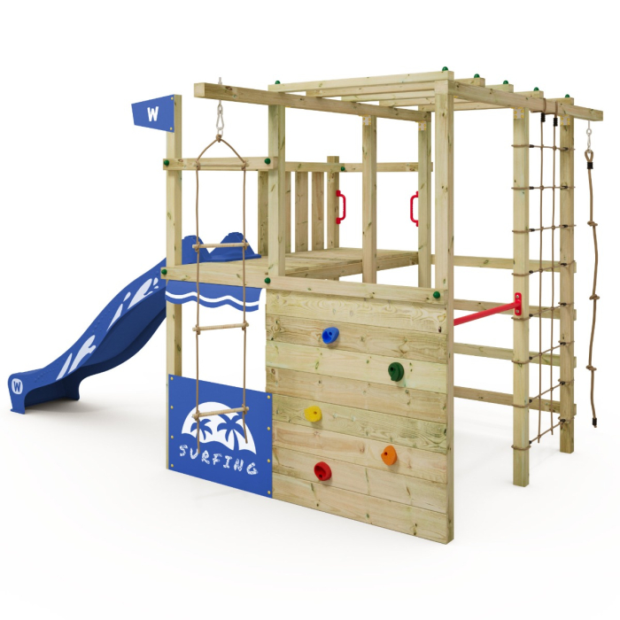 Klettergerüst Wickey Smart Champ-Blau-Blau Bleu 818267