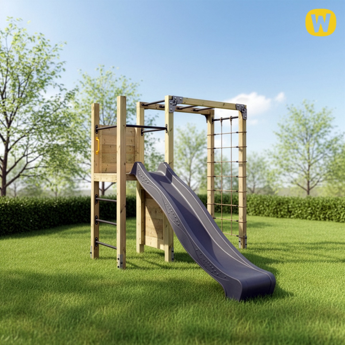 Klimtoestel met apenladder Wickey FIT Cross 652 835719_k