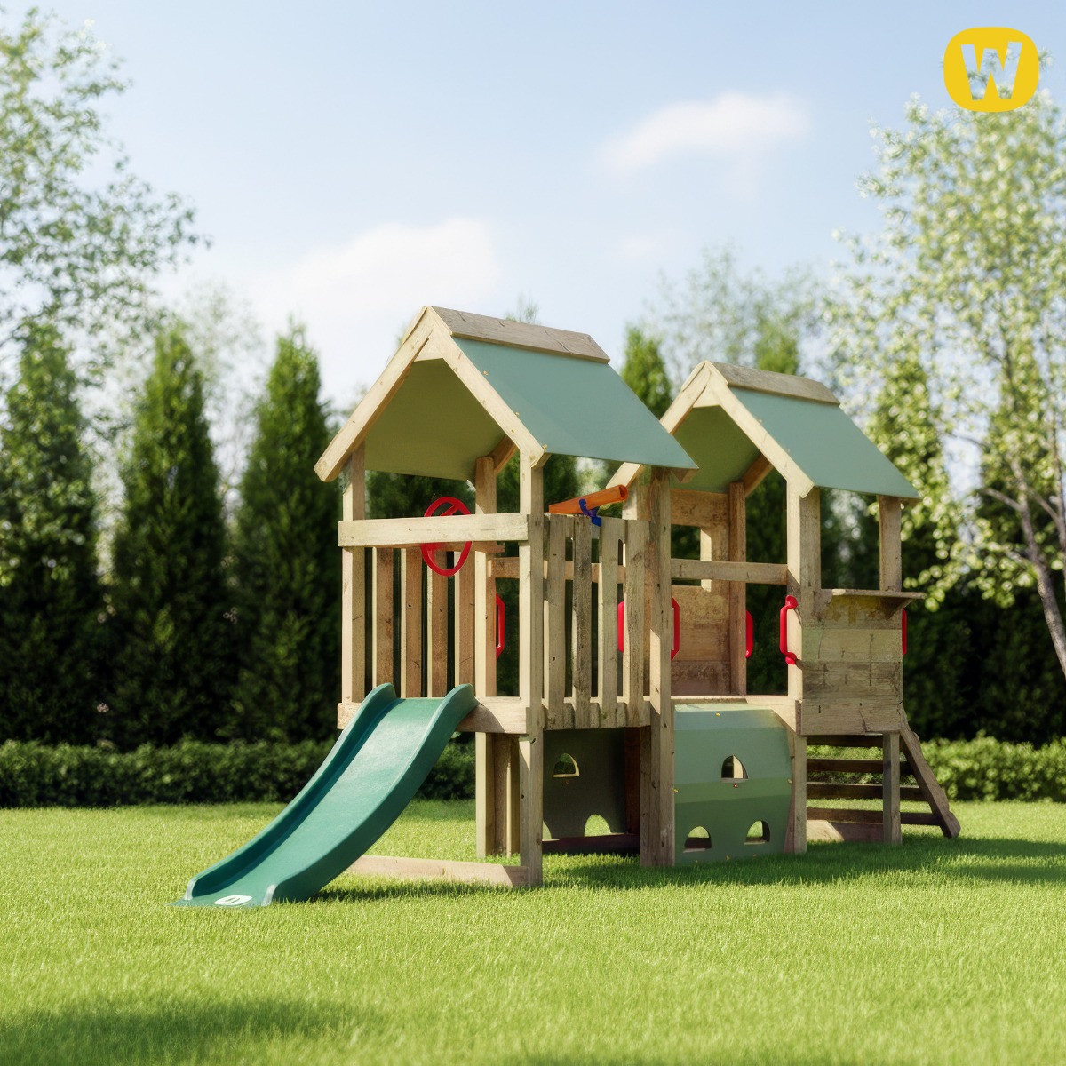 Aire de jeux Wickey pour jeunes enfants My First Playground 2  833907_k