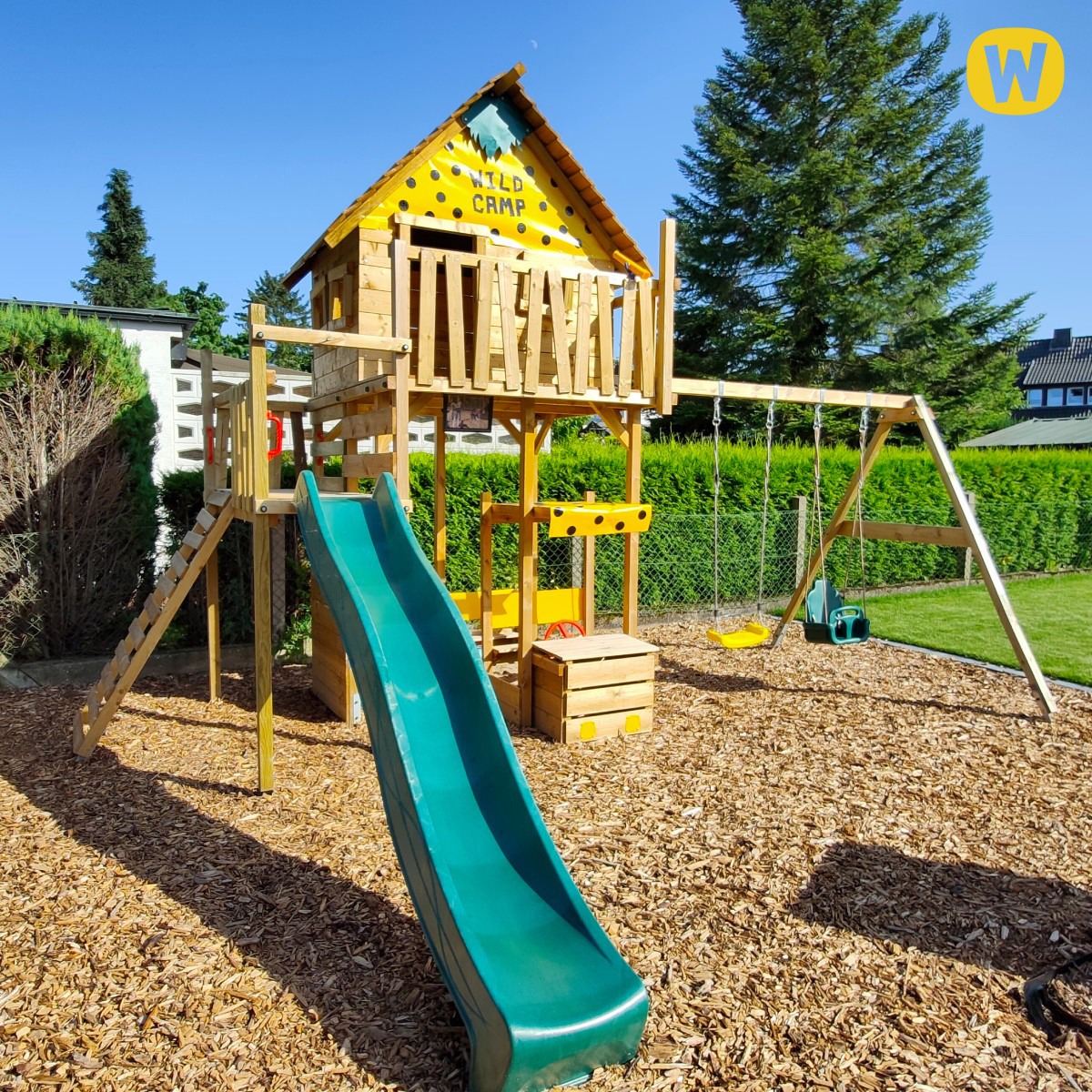 Maisonnette sur pilotis Wickey Smart Explore  814074_k