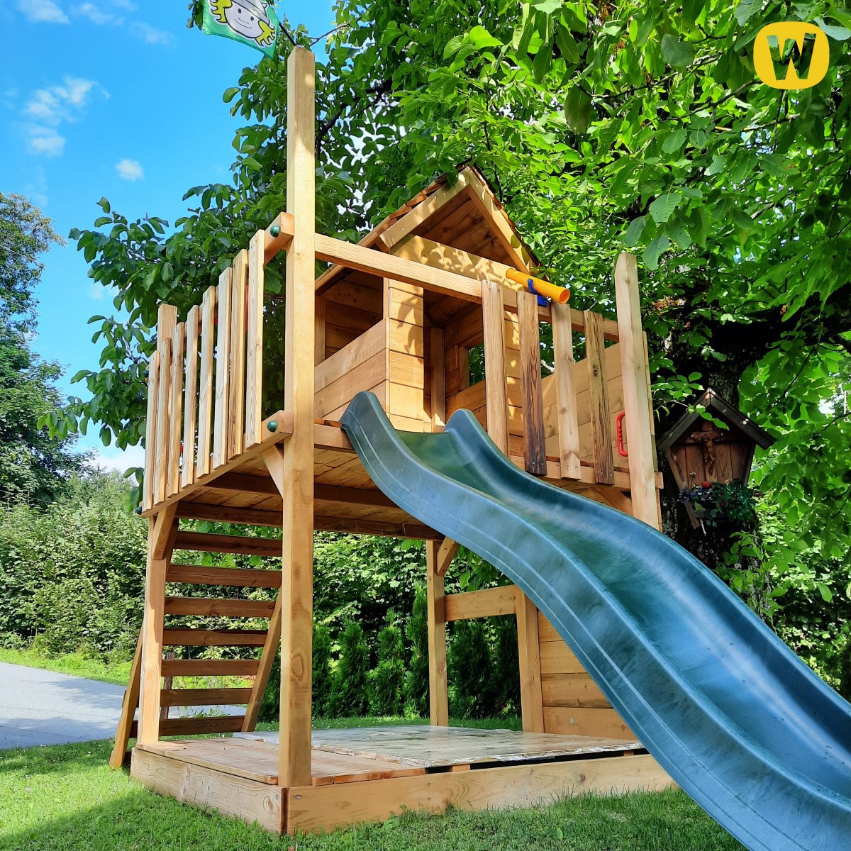 Cabane enfant sur pilotis Wickey Smart Shore  820029_k