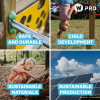 Professioneel speeltoestel Wickey PRO MAGIC Gate  100582_k