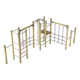 Équipements de parkour extérieurs publics